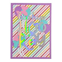 "As Is" Diamond Press Large Words Die Kit