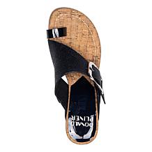 "As Is" Donald Pliner Gyer Buckle Wedge Sandal