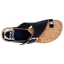 "As Is" Donald Pliner Gyer Buckle Wedge Sandal