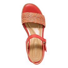"As Is" easy spirit Edythe Casual Wedge Sandal