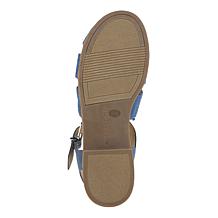 "As Is" easy spirit® Gretty Leather Fisherman Sandal