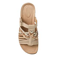 "As Is" easy spirit Mindi Woven Leather Sandal