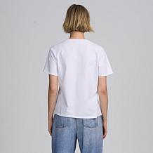 "As Is" Elle Get the Look Crew-Neck Graphic Tee