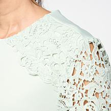 "As Is" Elle Get the Look Lace Satin Jacket