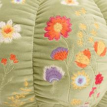 "As Is" Emryn House Embroidered Pumpkin Pillow