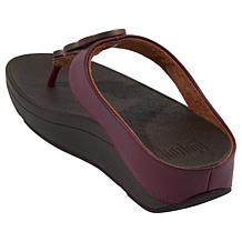 "As Is" FitFlop Halo Metallic Toe-Post Sandal
