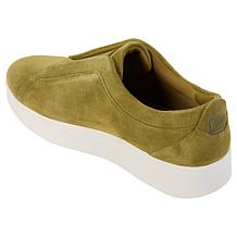 "As Is" FitFlop Rally Elastic Leather/Suede Slip-On Sneaker