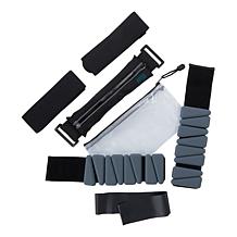 "As Is" FitQuest Fitzi Bands Wrist Weights with Running Pouch