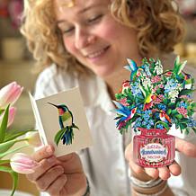 "As Is" Freshcut Paper Classic and Mini Springtime Popup Card Kit -...
