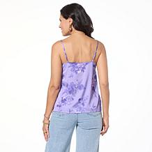 "As Is" G by Giuliana 2-pack Woven Satin Camisole