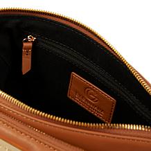 "As Is" G by Giuliana Black Label Lamb Leather Multiset Crossbody -...