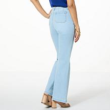 "As Is" G by Giuliana EcoChic High-Rise Wide-Leg Jean