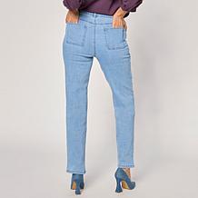 "As Is" G by Giuliana G-5 Denim Straight Leg Pant