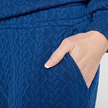 "As Is" G by Giuliana Knit Quilted Jogger