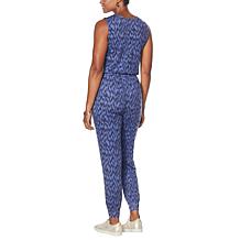 "As Is" G by Giuliana LounGy SoSoft Knit Jogger Jumpsuit