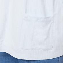 "As Is" G by Giuliana Open Front Knit Cardigan