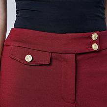 "As Is" G by Giuliana Ponte Knit Slim Leg Pant