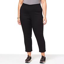 "As Is" G by Giuliana Retro Slim Crop Pant with Hide-and-Chic Waist...
