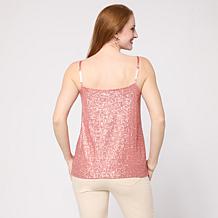 "As Is" G by Giuliana Sequin Camisole