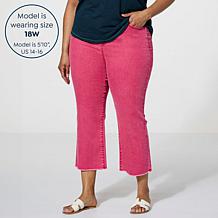 "As Is" G by Giuliana Stretch Twill The Bootcut Cropped Jean