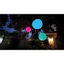 "As Is" GB Home & Garden Color Changing Floating Balls - 4-pack