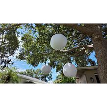 "As Is" GB Home & Garden Color Changing Floating Balls - 4-pack
