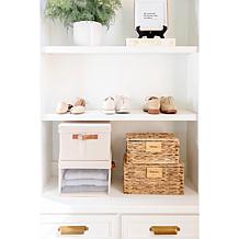 "As Is" Get Neat Mesh Front Storage Bins - Set of 4