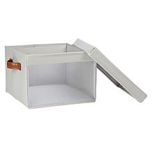 "As Is" Get Neat Mesh Front Storage Bins - Set of 4