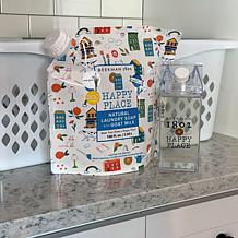 "As Is" Happy Place 200-load Laundry Soap with Milk Carton Dispenser