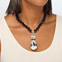 "As Is" Heidi Daus Beautiful Bianca 16-1/2" Beaded Pear Drop Necklace