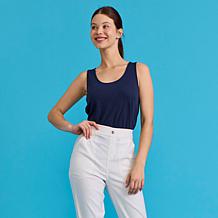 "As Is" HUE Knit Sleeveless Tank Top