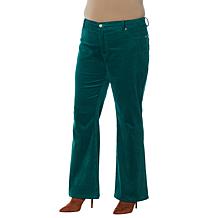 flare leg corduroy pants