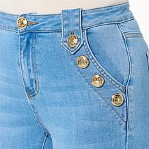 "As Is" IMAN Global Chic Sailor Jean