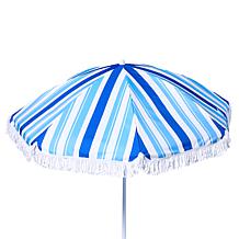 "As Is" Improvements 6.5' Fringe Umbrella with Base