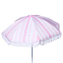 "As Is" Improvements 6.5' Fringe Umbrella with Base