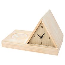 "As Is" Improvements Book Rest Clock w/Light and Storage 2-pack