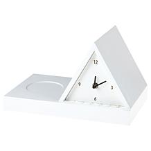 "As Is" Improvements Book Rest Clock w/Light and Storage 2-pack