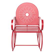 "As Is" Improvements Set of 2 Metal Rocking Chairs