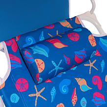 "As Is" Improvements Tall 4-Position Beach Chair with Accessories