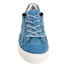 "As Is" Jambu Chloe Leather Casual Step-In Sneaker