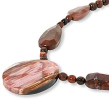 "As Is" Jay King Gobi Desert Petrified Wood 18" Necklace