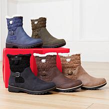 "As Is" JBU by Jambu Gabriella Water-Resistant Moto Boot