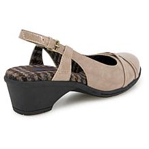 "As Is" JBU® Daphne Sling Back Demi Wedge