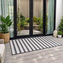 "As Is" Joy CleanBoss Indoor/Outdoor Skid Resistant 30"x48" Rug