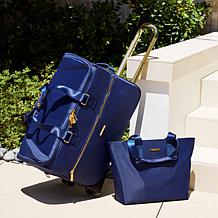 "As Is" Joy Eco Luxe World Traveler 5pc Light & Chic Luggage Set