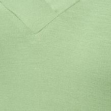 "As Is" Joy Performance Comfortable & Classy V-Neck Top