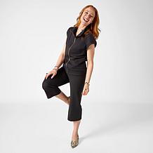 "As Is" Joy Performance Luxe Buttersoft Buy One, Get One Wide Leg C...