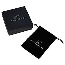 "As Is" KALIFANO Carved Gemstone Turtle 30" Stainless Steel Necklace