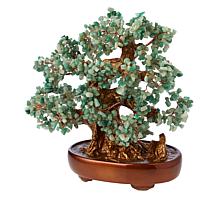 "As Is" KALIFANO Gemstone Bonsai Tree of Life Sculpture