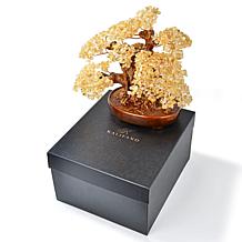 "As Is" KALIFANO Gemstone Bonsai Tree of Life Sculpture